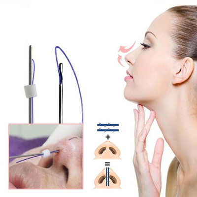 Nose PDO Thread Lift 19G Suture Hilos Cog L إبرة الخيط رفع الأنف