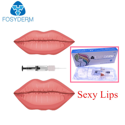 Fosyderm Hyaluronic Acid Dermal Filler للشفاه امتلاء 2 مل خط عميق