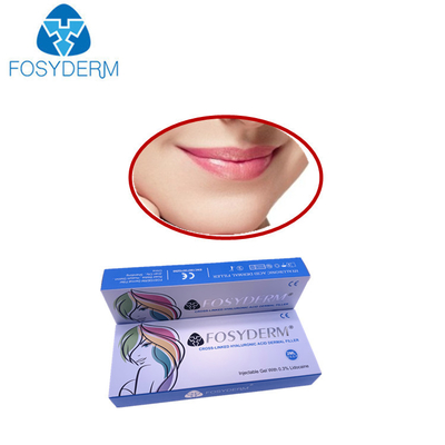 خطوط الابتسامة حمض الهيالورونيك حشو الجلد حجم Derm Line Lyft Lidocaine Dermal Fillers