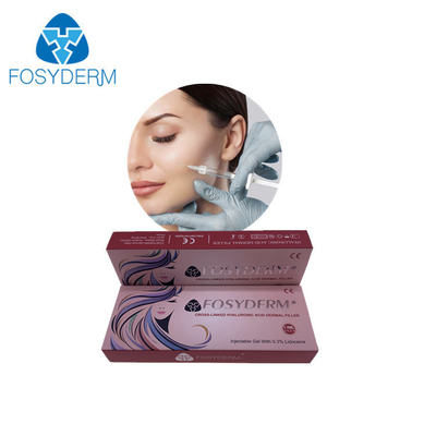 1 مللي 2 مللي حشو جلدي تجميلي للتجاعيد العميقة HA ​​Gel Injection CE