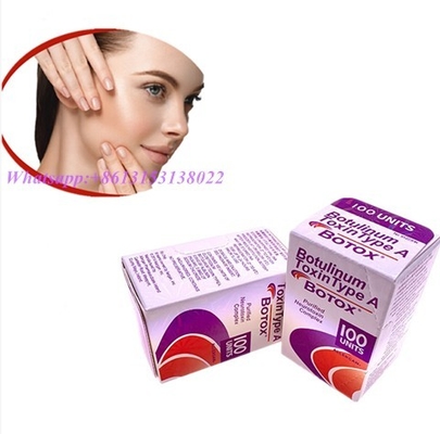 Btx عن طريق الحقن 100iu Botulinum Toxin لإزالة تجاعيد الوجه