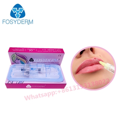 Fosyderm Hyaluronic Acid غير الغازية حشو الشفاه عبر وصلات HA الحشو