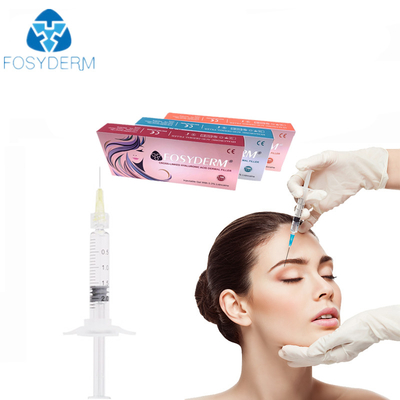 Cross Linked 24mg 1 ml Hyaluronic Acid Dermal Lip Filer مع يدوكائين