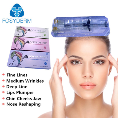 2 مللي Fosyderm Lips Nose Chin Filling HA Filler لتقليل التجاعيد